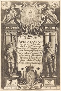 Frontispicio de la Santa Apocatástasis de Jacques Callot