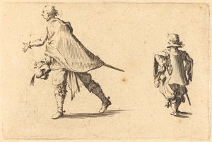 Caballero y su Paje de Jacques Callot