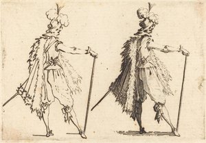 Caballero con bastón, c. 1617