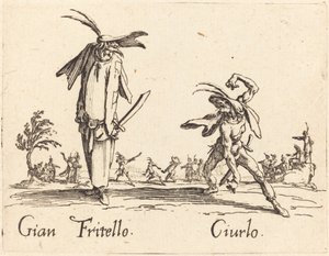 Gian Fritello y Ciurlo de Jacques Callot