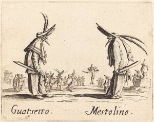 Guatsetto y Mestolino de Jacques Callot