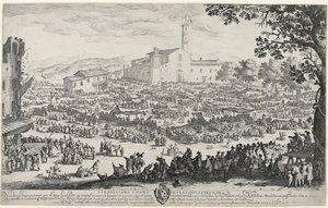 La feria de Impruneta de Jacques Callot