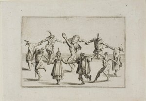 La Ronde (La Danza Redonda), de Los Caprichos