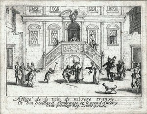 La vida del hijo pródigo ... (grabado) de Jacques Callot
