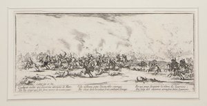 La batalla, lámina 3 de la serie Las Grandes Miserias de la Guerra