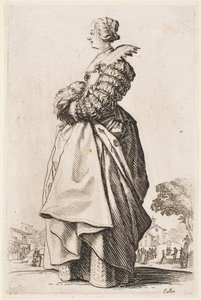 Dama con manguito, de la serie “La nobleza de Lorena”