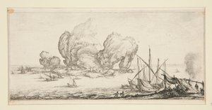 Le grand rocher (La gran roca), de Paisajes para Giovanni de Medici