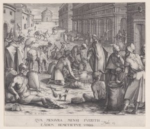 Los medidores de grano de Jacques Callot
