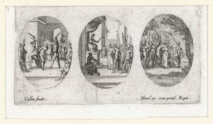 Los milagros de la Pasión ... (grabado) de Jacques Callot