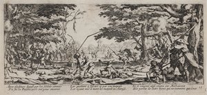 Las Miserias y Desgracias de la Guerra (lámina 17) de Jacques Callot