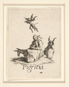 Los siete pecados capitales: la pereza de Jacques Callot