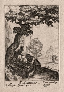 Los penitentes: San Juan Bautista de Jacques Callot