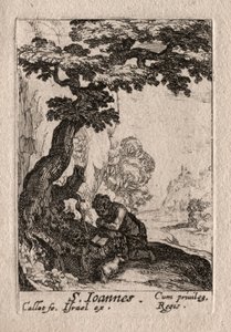 Los Penitentes: San Juan Bautista de Jacques Callot