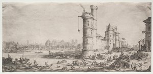 Les deux grandes vues de Paris: Vue du Pont Neuf