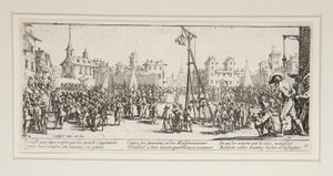 Las grandes miserias de la guerra: nº 10 - L de Jacques Callot