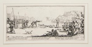 Las grandes miserias de la guerra: N. 12 - L de Jacques Callot