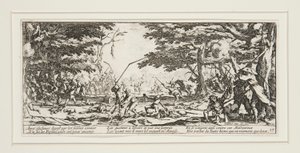 Las grandes miserias de la guerra: N. 17 - La venganza de los campesinos de Jacques Callot