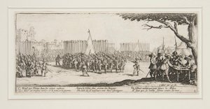 Las grandes miserias de la guerra: N. 2 - L de Jacques Callot