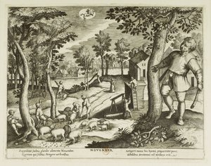 Meses. 11 de noviembre de Jacques Callot