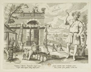 Meses. 9, septiembre de Jacques Callot