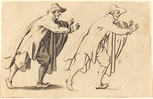 Hombre Moviéndose Bruscamente de Jacques Callot