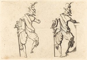 Hombre con Espada de Jacques Callot