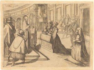 Matrimonio de Margarita de Austria y Felipe III de Jacques Callot