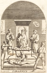 Martirio de San Erasmo de Jacques Callot