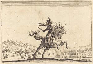 Comandante Militar a Caballo de Jacques Callot