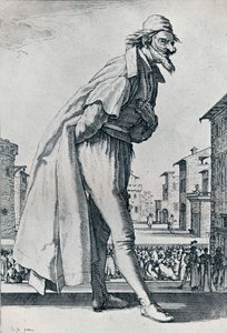 No. IV.- El Gran Pantalón, c1620-1635, 1924 de Jacques Callot