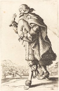 Hombre noble con sombrero de fieltro, inclinándose, c. 1620-1623 de Jacques Callot