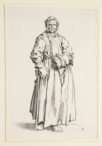 Mujer tuerta, de Los mendigos (La borgnesse)