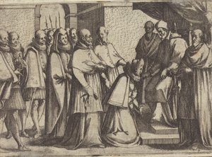Audiencia Papal [verso]