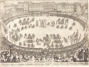 Desfile en el Anfiteatro de Jacques Callot