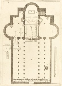 Plano de la Iglesia del Santo Pesebre