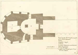 Plano de la Iglesia del Santo Sepulcro