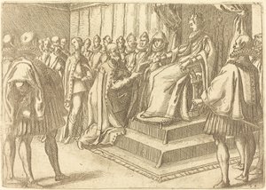 Recepción del Enviado de Polonia de Jacques Callot