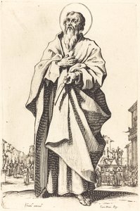 San Bartolomé, publicado en 1631 de Jacques Callot