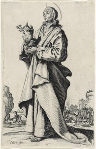 San Juan Evangelista de Les Grands Apôtres, 1631 de Jacques Callot