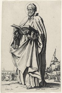 San Pedro de Les Grands Apôtres, 1631 de Jacques Callot
