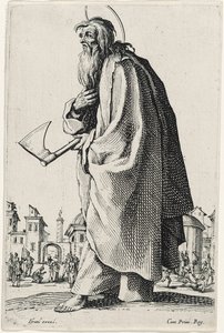 San Tadeo o San Judas de Les Grands Apôtres, 1631 de Jacques Callot