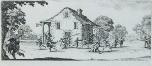 Escena de pillaje, 1633
