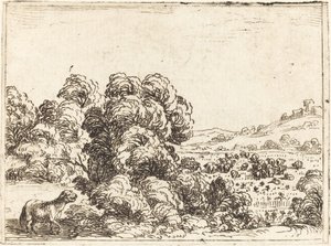 Oveja Llamando al Cordero de Jacques Callot