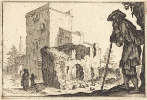 Pastor y Ruinas de Jacques Callot