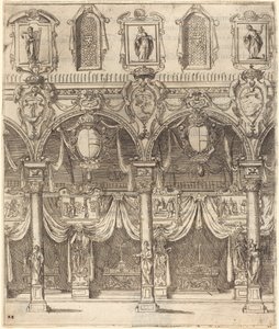 Nave Lateral de San Lorenzo, Florencia de Jacques Callot
