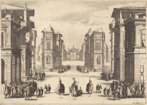 Solimano, Acto I de Jacques Callot