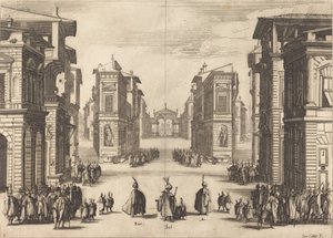 Solimano, Acto I de Jacques Callot