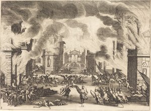 Solimano, Acto V de Jacques Callot