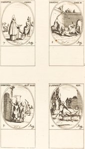 San Alberto de Sicilia, Carmelita; San Marino; San Demetrio y compañeros; San Lorenzo de Jacques Callot