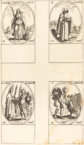 San Antonio; Santa Prisca; San Germánico; Santos Fabián y Sebastián